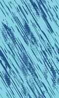 Abstract blue diagonal stripes and halftone texture background vector