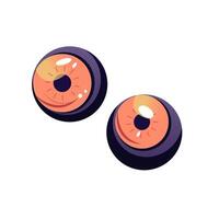 Stylized Cartoon Eyes perfect for Creative Projects and Unique Designs in Various Styles vector