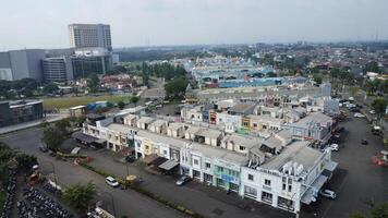 Kota Wisata Cibubur, West Java, Indonesia, 2025 - A beautiful aerial view of Kota Wisata urban city photo