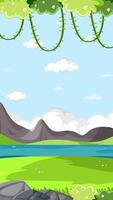 Dinosaurs appear around a large number five in a vibrant, animated prehistoric landscape with dynamic transitions and colorful visuals video