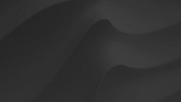 Abstract layered tenderness black silk background luxury wave cloth satin pastel color fabric in layers. Grey liquid wave gray wavy fluid texture. Fluttering material 3D animation design wallpaper video