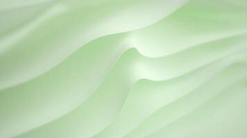 Abstract tenderness green yellow silk background luxury wave cloth satin pastel color fabric. Milk liquid wave splash, wavy fluid texture. Fluttering material. 3D animation motion design wallpaper video