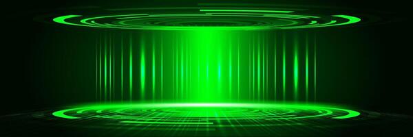 technology green background Banner, Website, Cover, Presentation vector