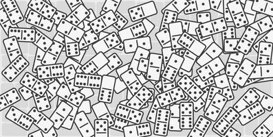 a large number of dominoes are scattered on the ground vector