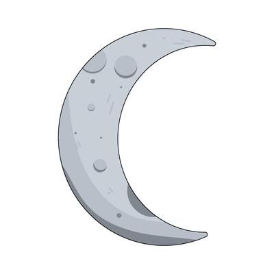 The Crescent Moon illustration