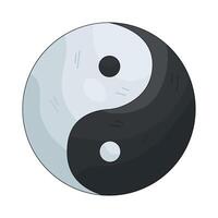 Yin and Yang Symbol vector