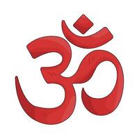the Om Symbol vector
