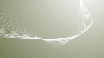 Modern green army abstract background with halftone curves and gradient depth for digital design visuals vector