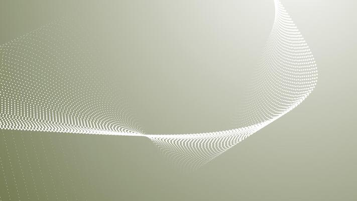 Modern green army abstract background with halftone curves and gradient depth for digital design visuals