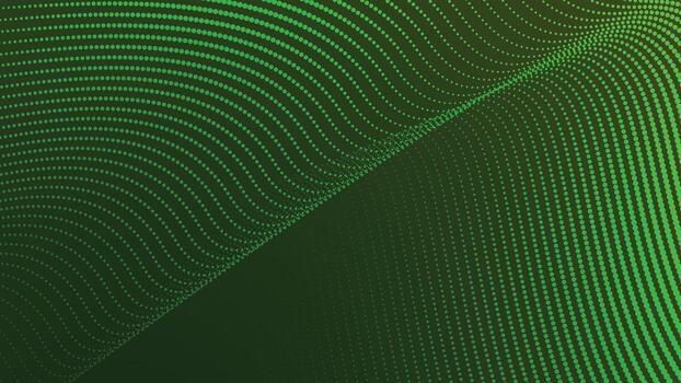Halftone dot background with green forest gradient for stylish digital design and natural visual composition vector