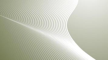 Abstract background with green army halftone curve and gradient flow for digital design and military themes vector
