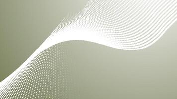 Green army curved halftone gradient background for military abstract visuals and modern digital composition vector