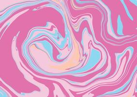 Abstract Liquify Background in Fanta blue Cyanbaby pink vector