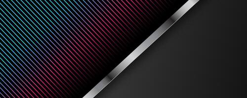 Colorful striped background design vector