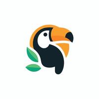 Toucan Bird Logo vector