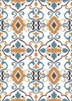 Seamless pattern for packaging. Abstract vintage pattern. Native. Transparent background. png
