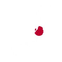 Japan map with flag.Japan map with flag texture isolated on transparent background png