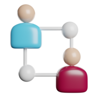 Interlinked Network Connection png