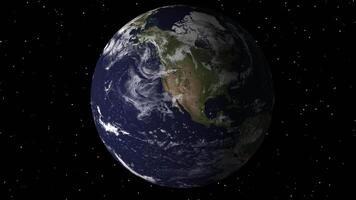A rapid descent from space to Los Angeles video