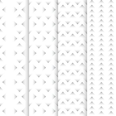 SImple pattern background. White geometric abstract background.