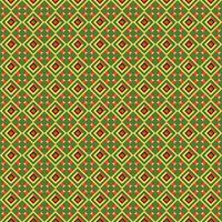 A green and red pattern with squares vector