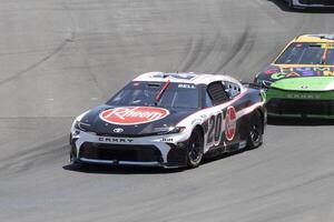 NASCAR Cup Series driver Christopher Bell (20) navigates around Turn 4 at Sonoma Raceway. editorial_image