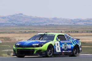 NASCAR Cup Series driver Kyle Busch (8) navigates around Turn 2 at Sonoma Raceway. editorial_image