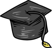 Graduation Cap Cartoon vector