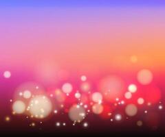 Abstract glitch bokeh graphic vector