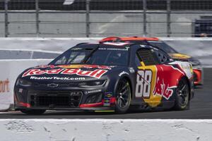NASCAR Cup Series driver Shane van Gisbergen (88) navigates around Turn 11 at Sonoma Raceway. editorial_image