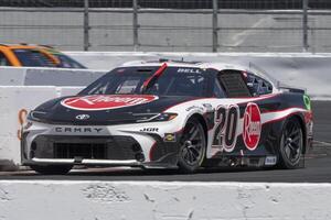 NASCAR Cup Series driver Christopher Bell (20) navigates around Turn 11 at Sonoma Raceway. editorial_image