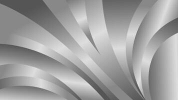 Elegant abstract silver metallic background. Luxurious curve design. Suitable for templates, banners, covers, sales, business, events, awards, websites, pages, and more vector
