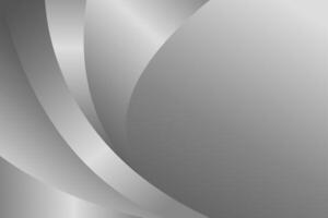 Abstract silver metallic background. Luxurious curve design. Suitable for templates, banners, covers, sales, business, events, awards, websites, pages, and more vector