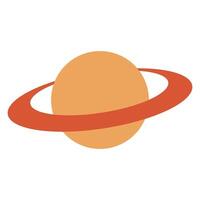 Planet. Celestial bodies. Solar System vector