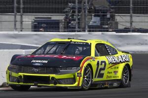 NASCAR Cup Series driver Ryan Blaney (12) navigates around Turn 11 at Sonoma Raceway. editorial_image