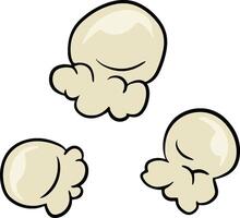 popcorn snack illustration vector