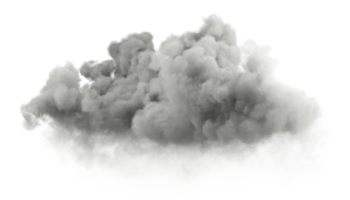 Overcast rainstorm clouds atmosphere cutout transparent backgrounds 3d rendering png