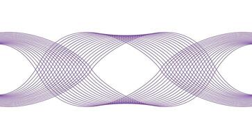 Wavy Blend Curved Purple Abstract Background Design Illustration vector