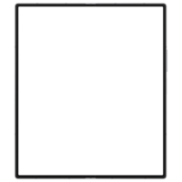 Silver Shadow Mobile Mockup No Screen or Background png