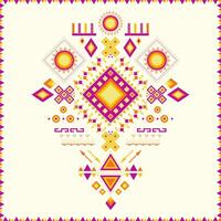 Aztec pattern illustration. Can be used to fabric design, printing on T shirts, bags, postcards, decorative paper, web design, etc. vector