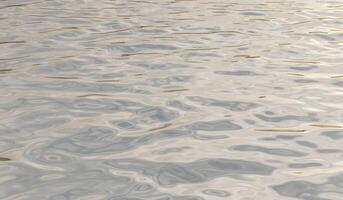 Water surface with waves, reflection water surface, background, 3D photo
