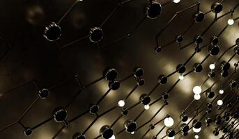 Molecule Science Abstract Technology Background photo