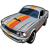 Sleek Car Design Elements vector
