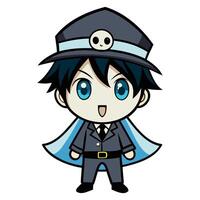 Adorable Ghost Hunter Graphics vector