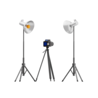 Studio 3d icon. studio camera setup png