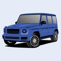 Professional car Illustration template perfect for print design, UI mockups, advertisements, and branding vector