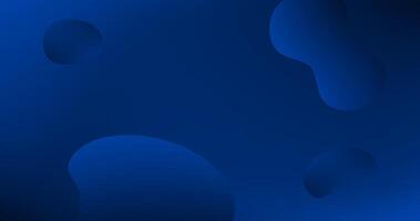 Blue Gradient abstract background with liquid shapes illustration Wallpaper vector