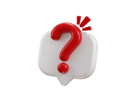 Rede Blase mit Frage Kennzeichen Symbol 3d machen Konzept von Rede Blase Frage Zeichen oder Fragen FAQ und q und ein Antworten Lösung Symbol Illustration png