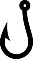 a fish hook on a white background vector