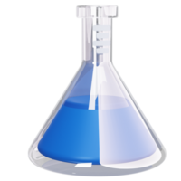 3D Icon Science Flask Experiment png